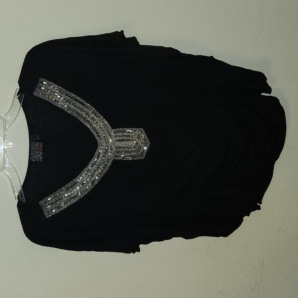 Black top with bling